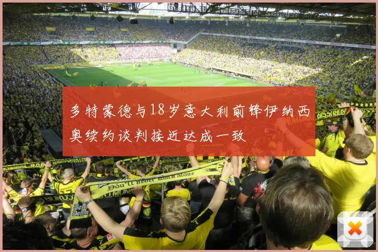 多特蒙德与18岁意大利前锋伊纳西奥续约谈判接近达成一致